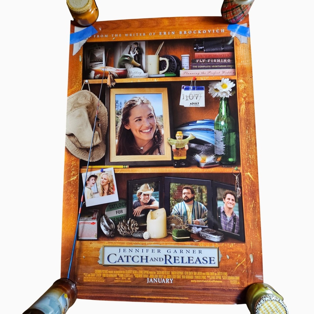 Catch and Release 2007‎ Original Movie Poster 27x40 Jennifer Garner D/S